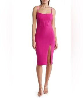 KENEDIK Corset Dress, Large, MAGENTA
Item #7484378